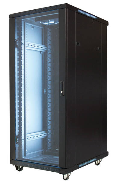 VMP 19" Equipment Rack Enclosure - Empty - 42U - 1000mm Deep (VMP-EREN-27E1K)
