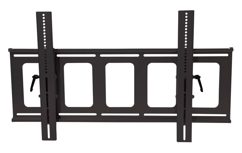 VMP Large (42" - 90") Flat Panel Flush TV Wall Mount With Tilt - Black (VMP-PDS-LFTB)
