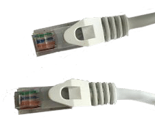 CAT6 Molded Snagless Gigabit Patch Cable, 3 Foot 0.9 m, White (MAX-C6PATCH3WH)